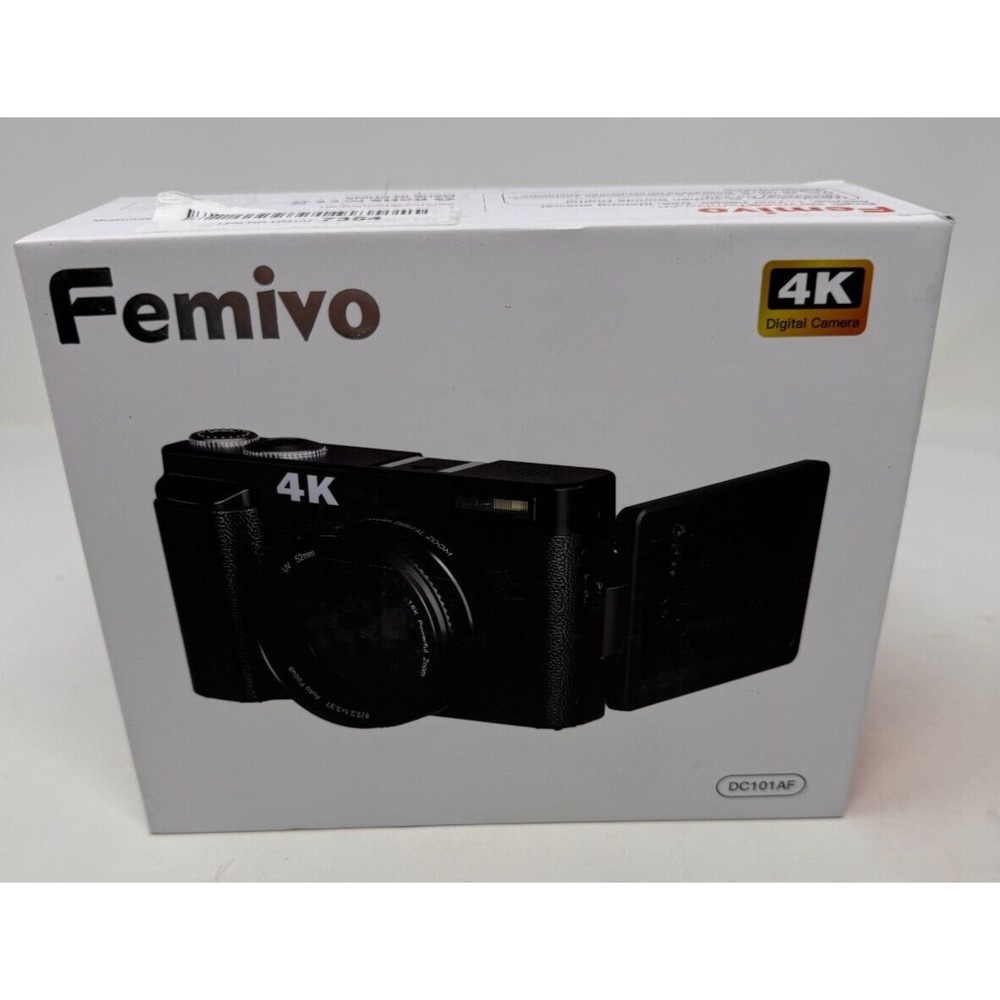 4K Digital Camera for Photography and Video 48MP Vlogging Camera DC101AF
